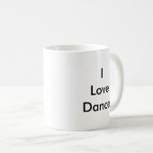 Ballerina mit ATUTUde Kaffeetasse (VorderseiteRechts)