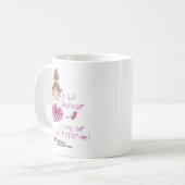 Ballerina mit ATUTUde Kaffeetasse (Vorderseite Links)