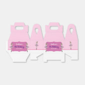 Ballerina mit rosa Kleid und Pointe Toe Shoes Geschenkschachtel (Ungefaltet)