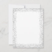 Ballerina Mitteilungskarte (Rückseite)