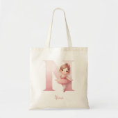 Ballerina Monogram Tote Bag Tragetasche (Vorne)