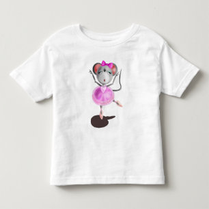Ballerina Mouse Funny Baby T - Shirt Ballett Tänze