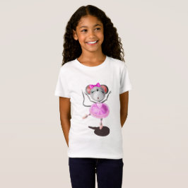 Ballerina Mouse Funny T - Shirt Happy Ballet Dance