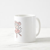 Ballerina Mouse Kaffeetasse (VorderseiteRechts)