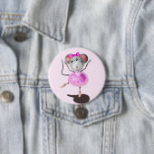 Ballerina Mouse Pink Button Ballett Tänzer (Beispiel)