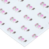 Ballerina Mouse Tablecloth Ballett Tanz Tischdecke (Schrägansicht)