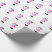 Ballerina Mouse Wrapping Paper Happy Ballet Dancer Geschenkpapier (Ecke)