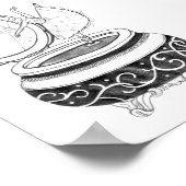 Ballerina Music Box Poster (Ecke)