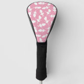 Ballerina Muster, Ballettmädchen, Balletttanz Golf Headcover (Vorderseite)