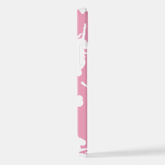 Ballerina Muster, Ballettmädchen, Balletttanz iPhone Hülle (Rechte Seite)