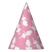 Ballerina Muster, Ballettmädchen, Balletttanz Partyhütchen (Links)