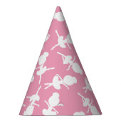 Ballerina Muster, Ballettmädchen, Balletttanz Partyhütchen (Rechts)