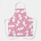 Ballerina Muster, Ballettmädchen, Balletttanz Schürze (Vorderseite)