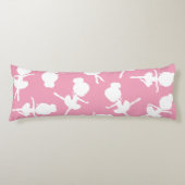 Ballerina Muster, Ballettmädchen, Balletttanz Seitenschläferkissen (Vorderseite)