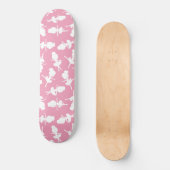Ballerina Muster, Ballettmädchen, Balletttanz Skateboard (Vorderseite)