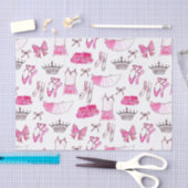 Ballerina Muster in Wasserfarbe Seidenpapier (Handwerk)