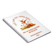 Ballerina My FALL-ERINA BALLET Erntedank Notizblock (Rechte Seite)