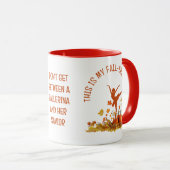 Ballerina My FALL-ERINA BALLET Erntedank Tasse (VorderseiteRechts)