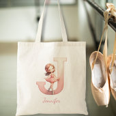 Ballerina Name Tote Bag Tragetasche