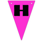 Ballerina Neon Ballet Tänzer tanzen Happy Birthday Wimpelkette (Zweite Fahne)