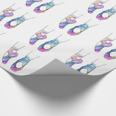 Ballerina Niedlich Ballet Geschenkpapier (Ecke)