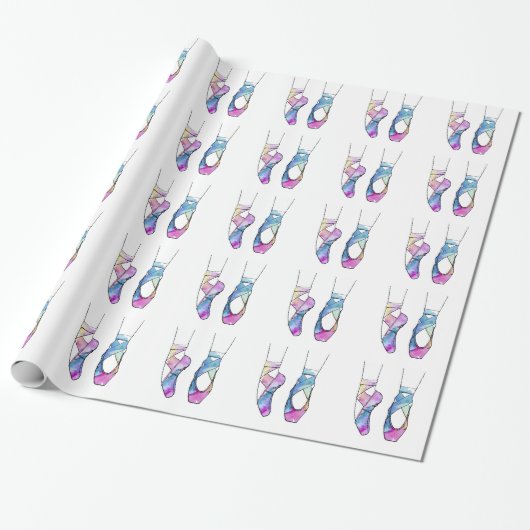 Ballerina Niedlich Ballet Geschenkpapier (Ungerollt)