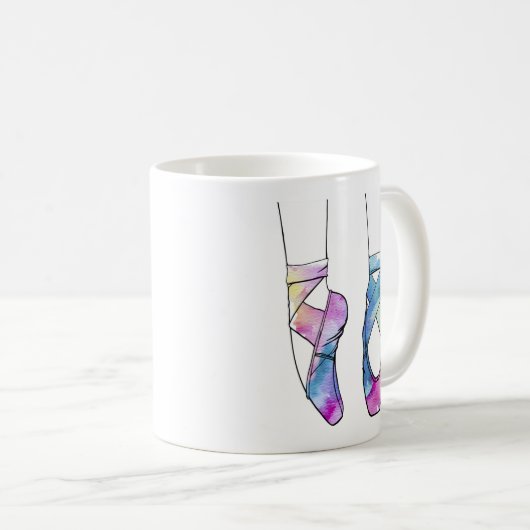 Ballerina Niedlich Ballet Kaffeetasse (VorderseiteRechts)