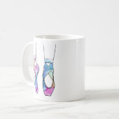 Ballerina Niedlich Ballet Kaffeetasse (Vorderseite Links)
