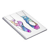 Ballerina Niedlich Ballet Notizblock (Rechte Seite)