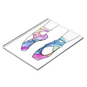 Ballerina Niedlich Ballet Notizblock (Linke Seite)