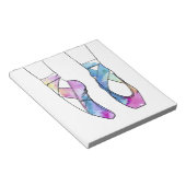 Ballerina Niedlich Ballet Notizblock (angewinkelt)