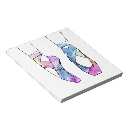 Ballerina Niedlich Ballet Notizblock (angewinkelt)