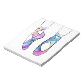 Ballerina Niedlich Ballet Notizblock (Rotiert)