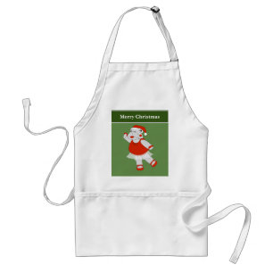 Ballerina Nilpferd Weihnachts-Special Schürze