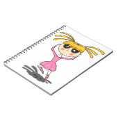 Ballerina-Notebook Notizblock (Linke Seite)