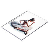 Ballerina Notizblock (Linke Seite)