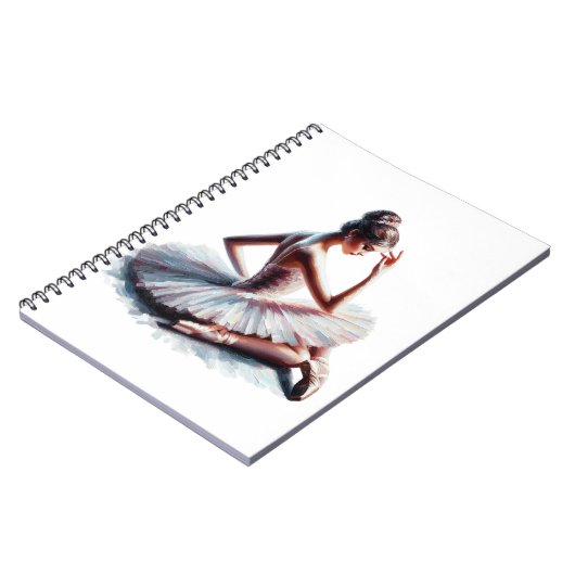 Ballerina Notizblock (Linke Seite)