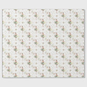 Ballerina Nutcracker Fairy Story Geschenkpapier (Flach)