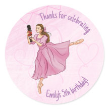 Ballerina Nutcracker Geburtstag - Individuelle Nam