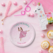 Ballerina Nutcracker Girl Birthday Party Pappteller (Party)