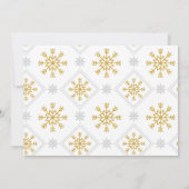 Ballerina Nutcracker Weihnachten Geburtstag Foto Einladung (Rückseite)