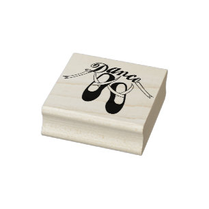 Ballerina-Pantoffel Gummistempel