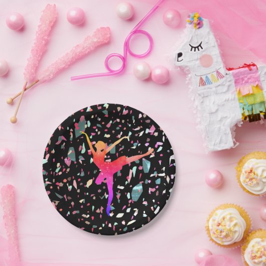 Ballerina Pappteller (Party)