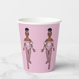 Ballerina Party 8oz Paper Cup, #1 Pappbecher
