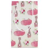 Ballerina Party Kleine Geschenktasche Geschenktüte (Vorderseite)