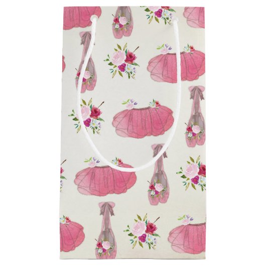 Ballerina Party Kleine Geschenktasche Kleine Geschenktüte (Vorderseite)