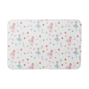Ballerina Pattern Badematte