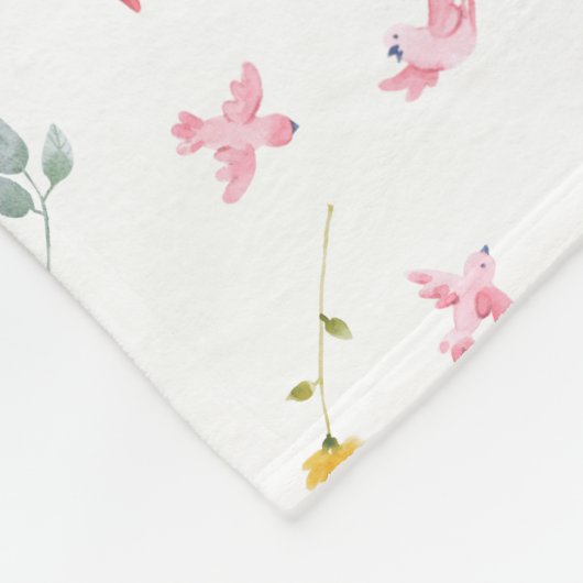 Ballerina Pattern Fleecedecke (Ecke)