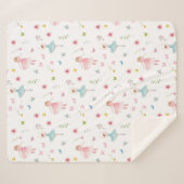 Ballerina Pattern Sherpadecke (Vorderseite (Horizontal))