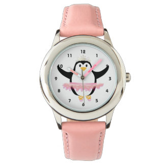 Ballerina Penguin Armbanduhr